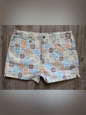 Roxy Wunderlust Golden Haze Vintage Geo Floral cotton blend summer beachy casual